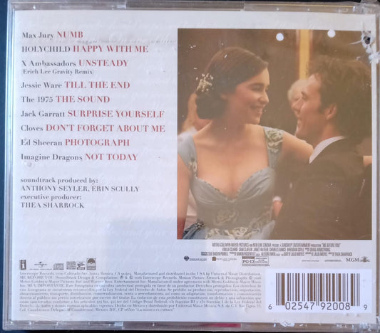 Varios – Me Before You. Ost Soundtrack. Cd nuevo.