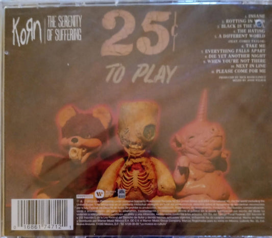 KORN – The Serenity of Suffering. CD nuevo.