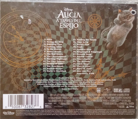 Danny Elfman – Alicia A Través Del Espejo (OST Soundtrack). Cd nuevo.
