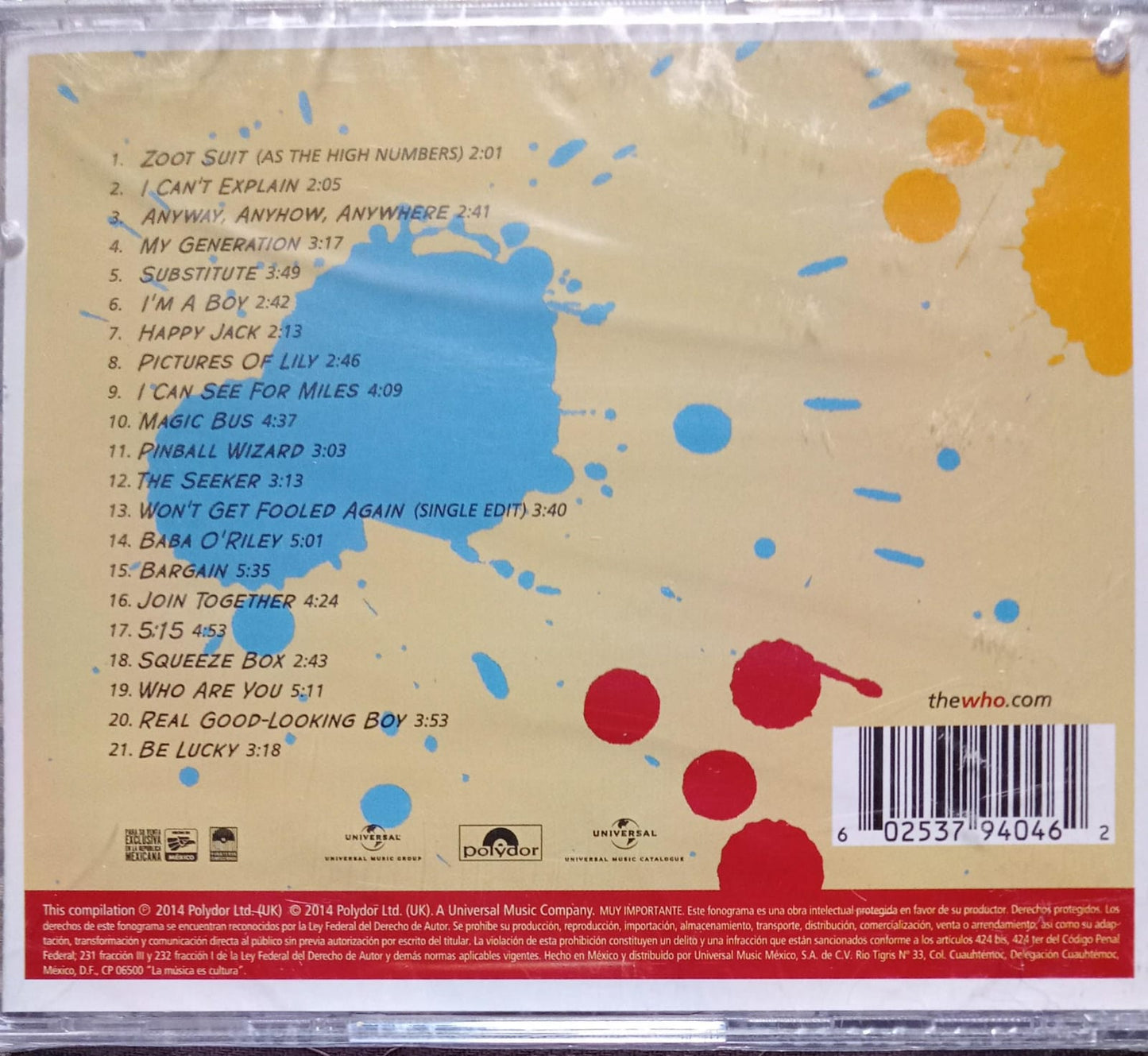 The Who – The Who Hits 50!. Cd nuevo.