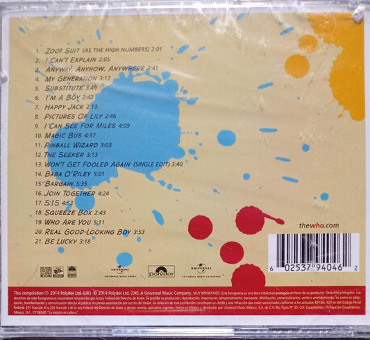 The Who – The Who Hits 50!. Cd nuevo.