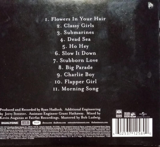 THE LUMINEERS – The Lumineers. Cd excelente estado.