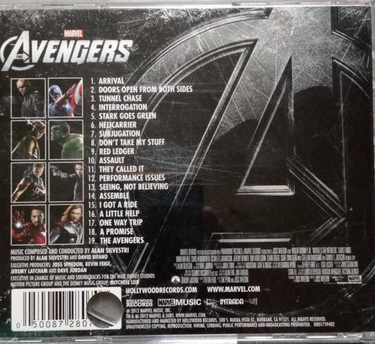 Alan Silvestri – The Avengers (Ost Soundtrack). CD importado excelente estado.