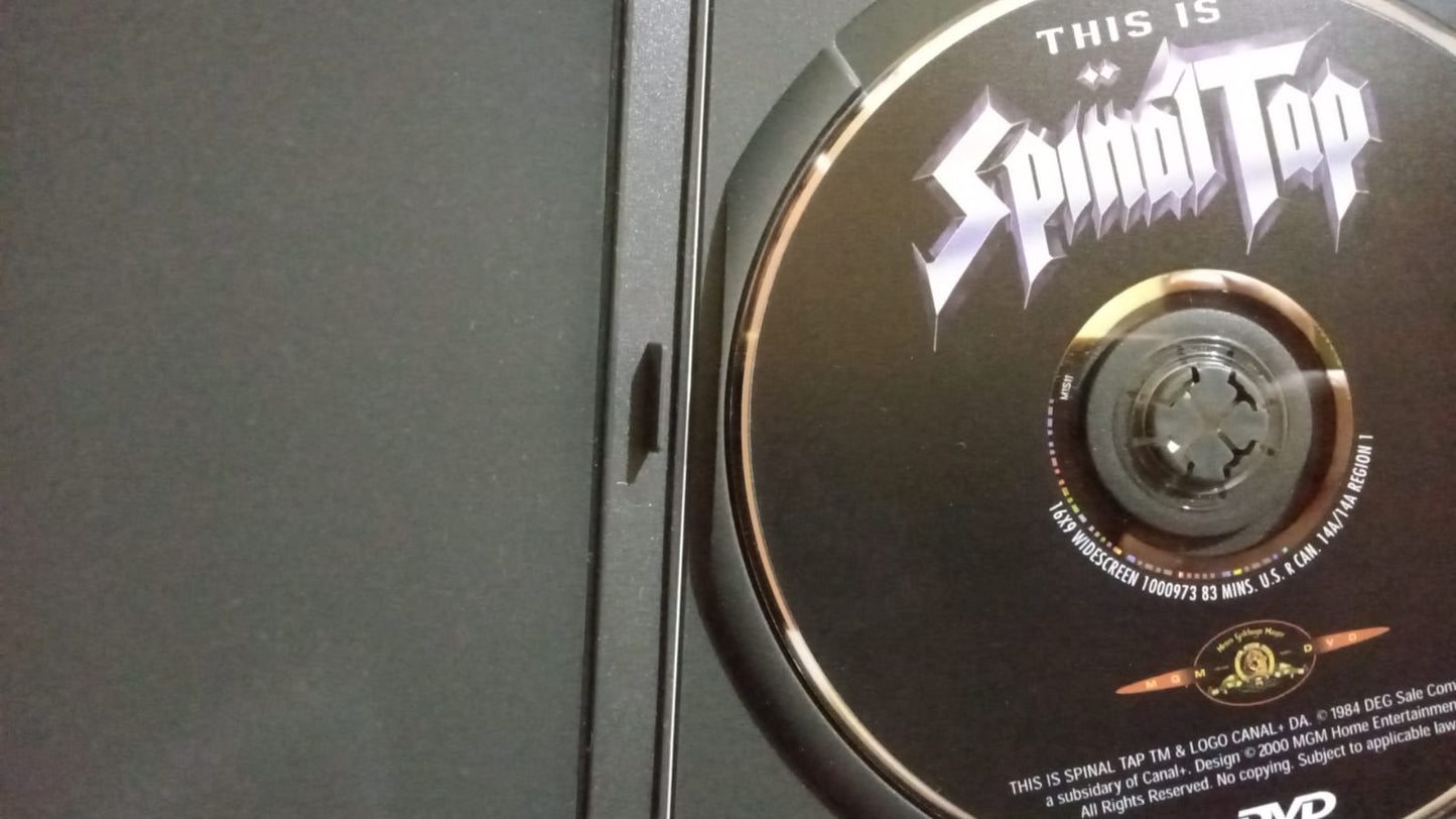 This Is Spinal Tap. DVD.