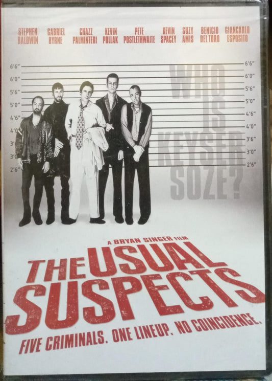 Sospechosos comunes. The Usual Suspects. DVD.