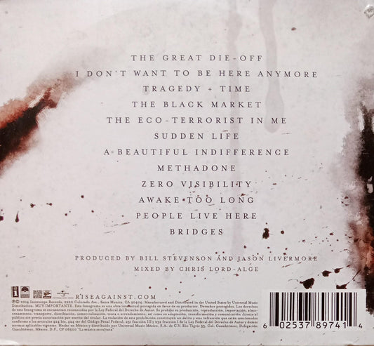 RISE AGAINST – The Black Market. Cd en buen estado.