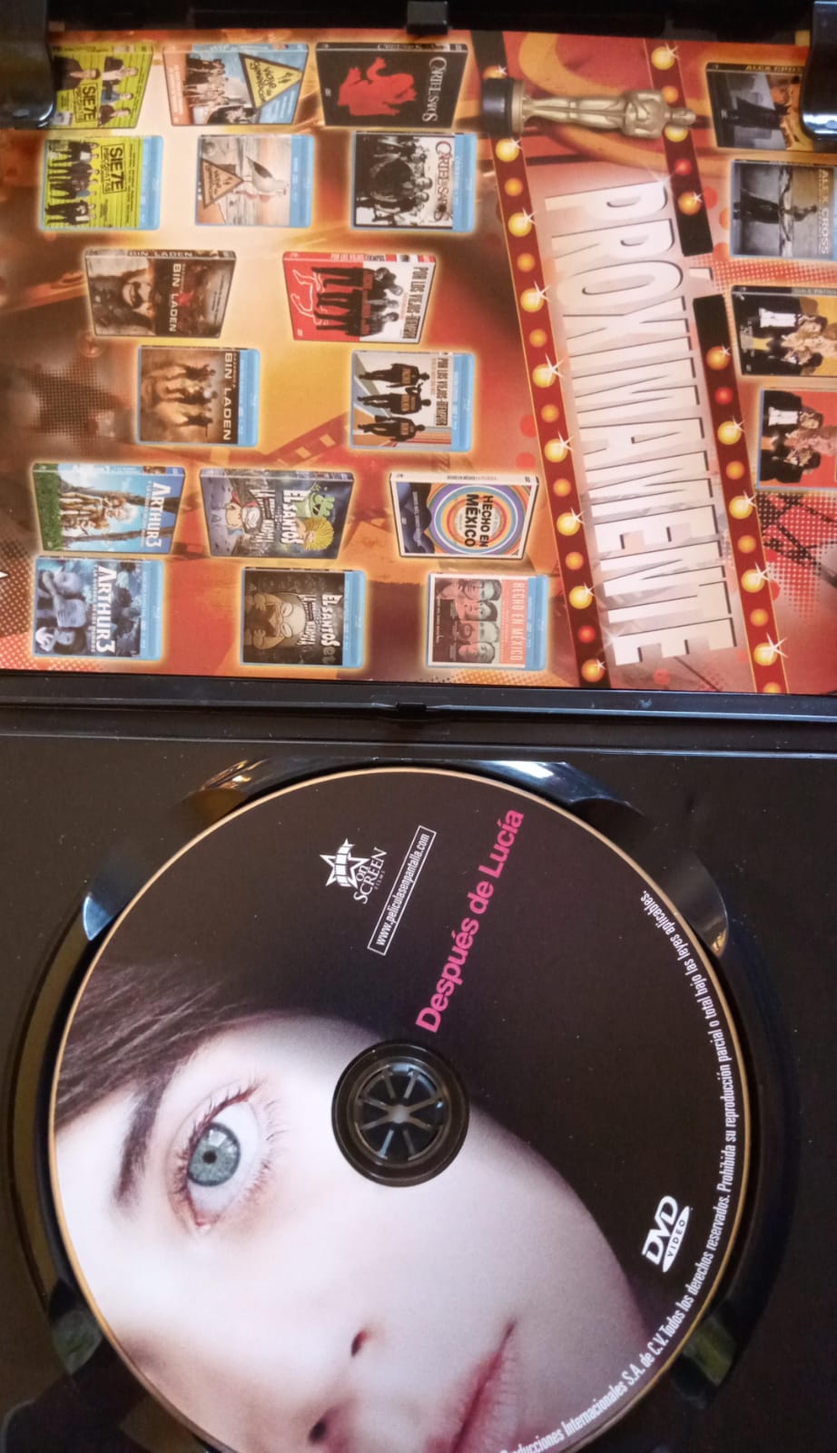 Después de Lucía. DVD.