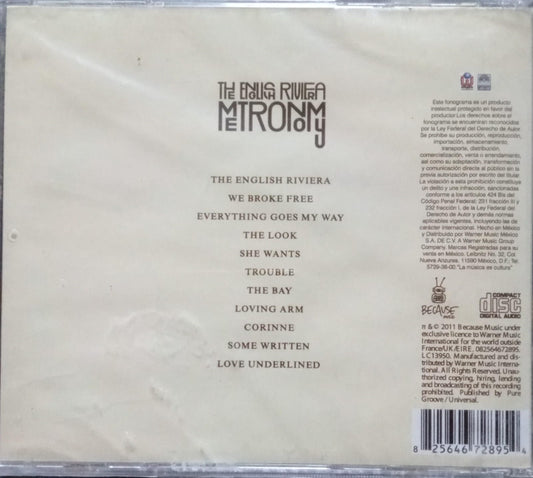 METRONOMY – The English Riviera. Cd nuevo.