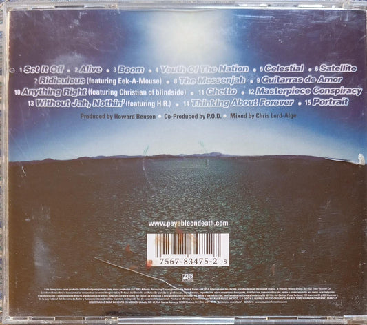 P.O.D. – Satellite. CD nacional. Buen estado.