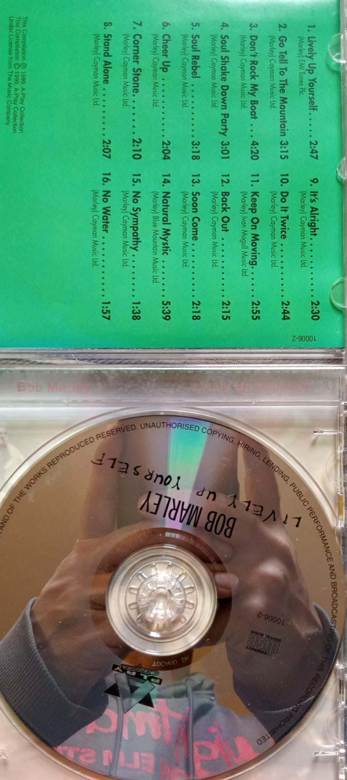 Bob Marley – Lively Up Yourself. Cd buen estado.