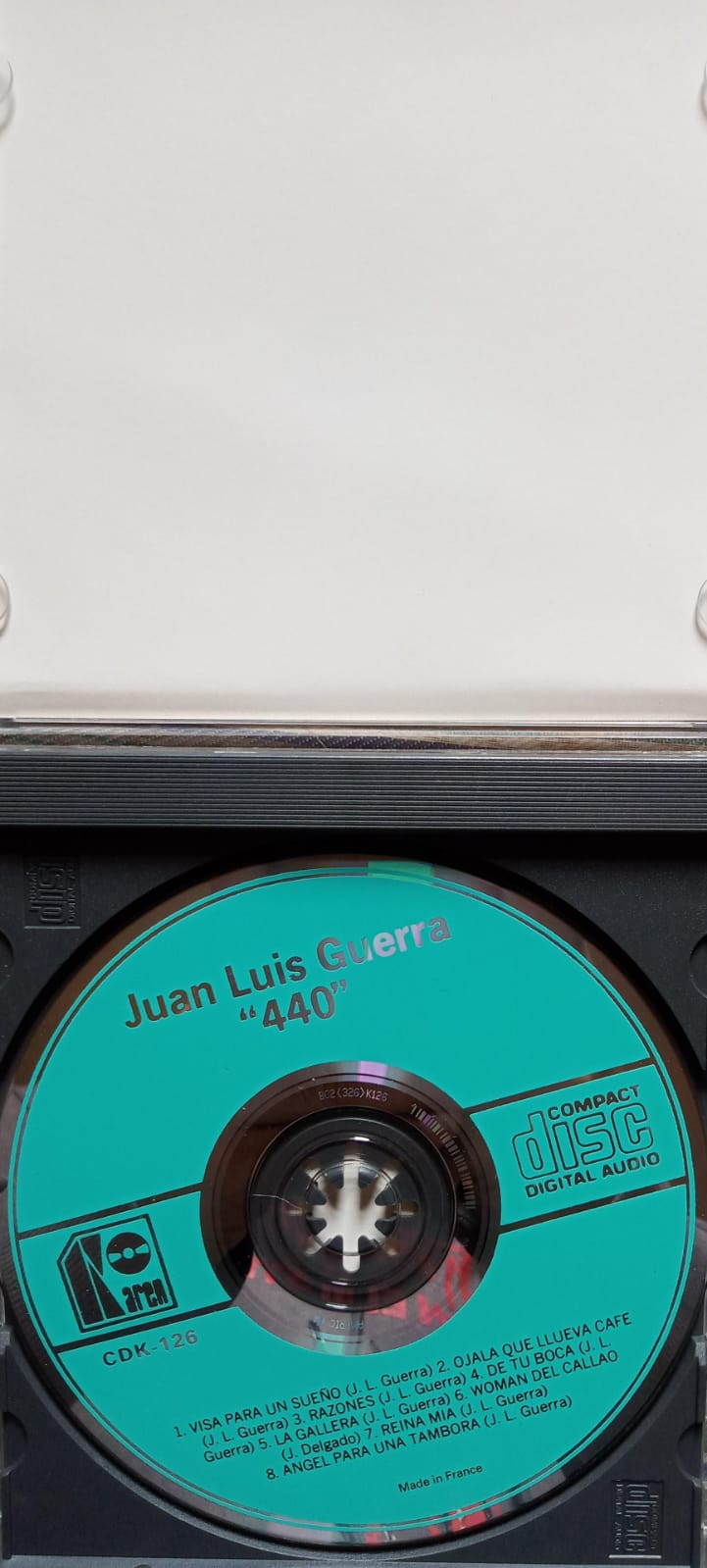 Juan Luis Guerra ● 440 – Ojalá Que Llueva Café. Cd importado buen estado.