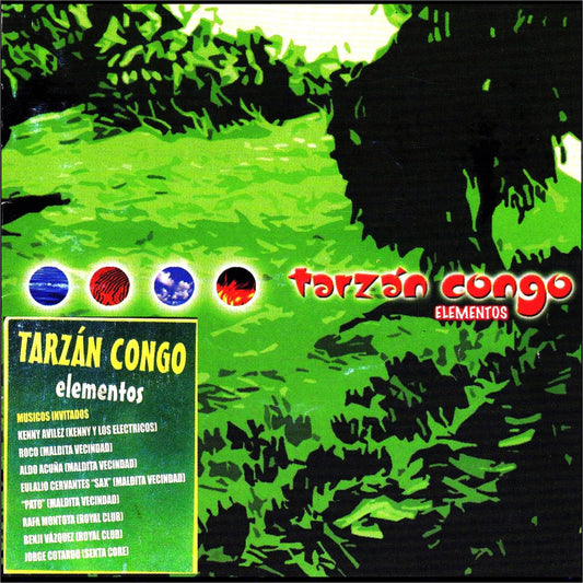 Tarzán Congo – Elementos. Cd en buen estado. tienda de discos en méxico formato muerto