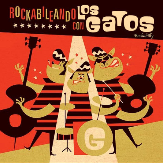 Los Gatos – Rockabileando Con Los Gatos. Cd en buen estado. tienda de discos en méxico formato muerto