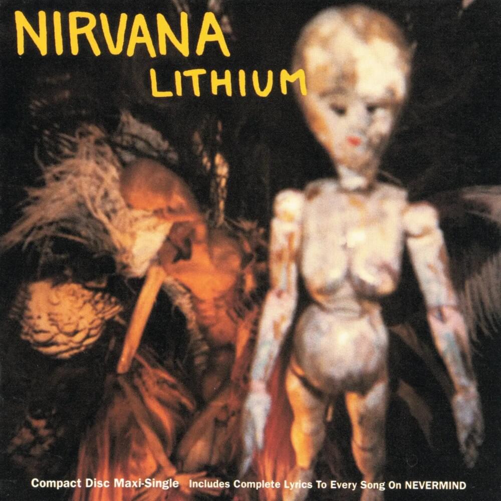 NIRVANA – LITHIUM (CD SINGLE ALEMÁN, 1992) formato muerto