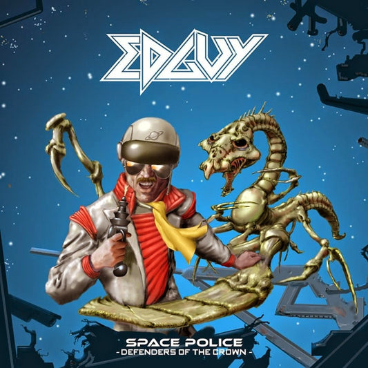 Edguy – Space Police - Defenders Of The Crown. Cd 9.5/10. tienda de cds en méxico formato muerto