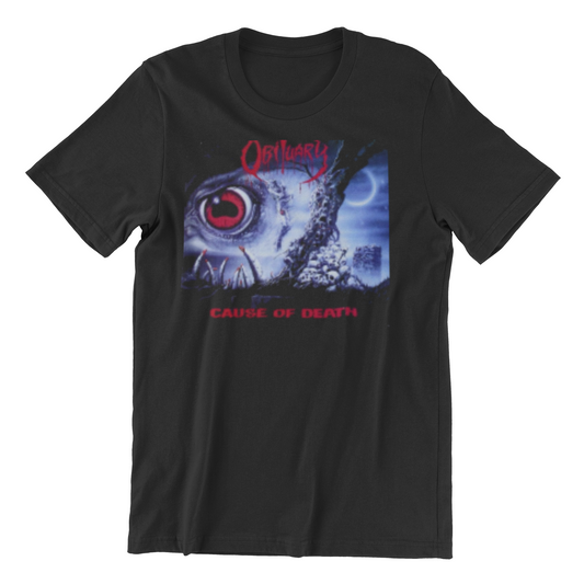 Playera Cause Of Death de Obituary.