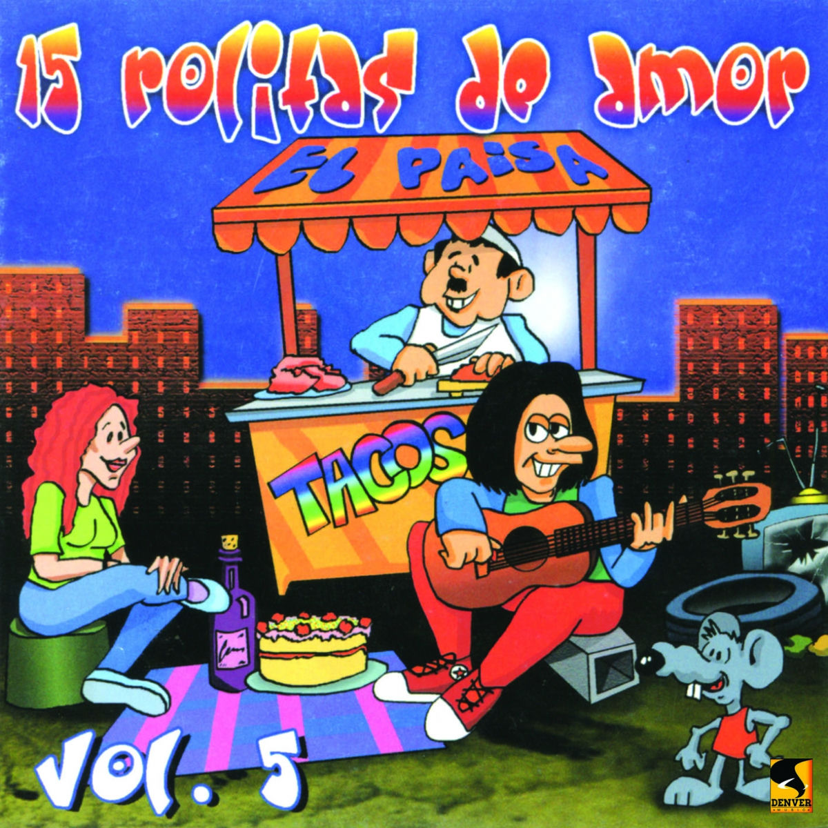 15 ROLITAS DE AMOR VOL.5 VARIOS. Cd en buen estado. tienda de discos en méxico formato muerto