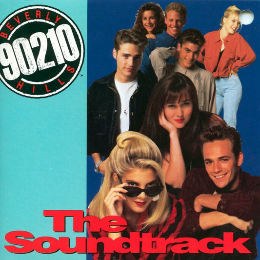 Varios. Soundtrack Beverly Hills 90210. CD importado en buen estado. formato muerto tienda de cds en méxico