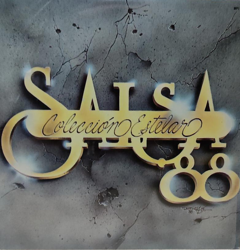 Varios – Salsa Colección Estelar '88. Vinilo en buen estado. tienda de discos en méxico formato muerto