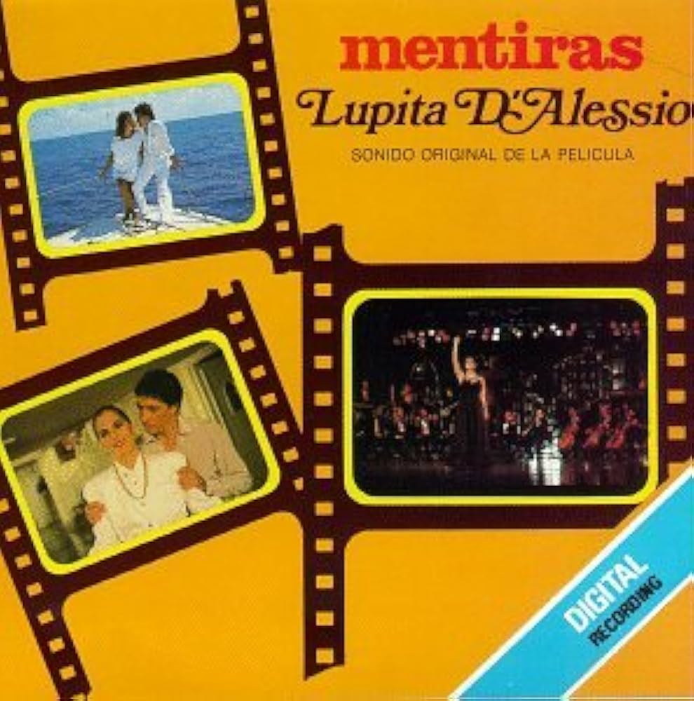Lupita D'Alessio – Mentiras - Sonido Original De La Pelicula. Cd nuevo.