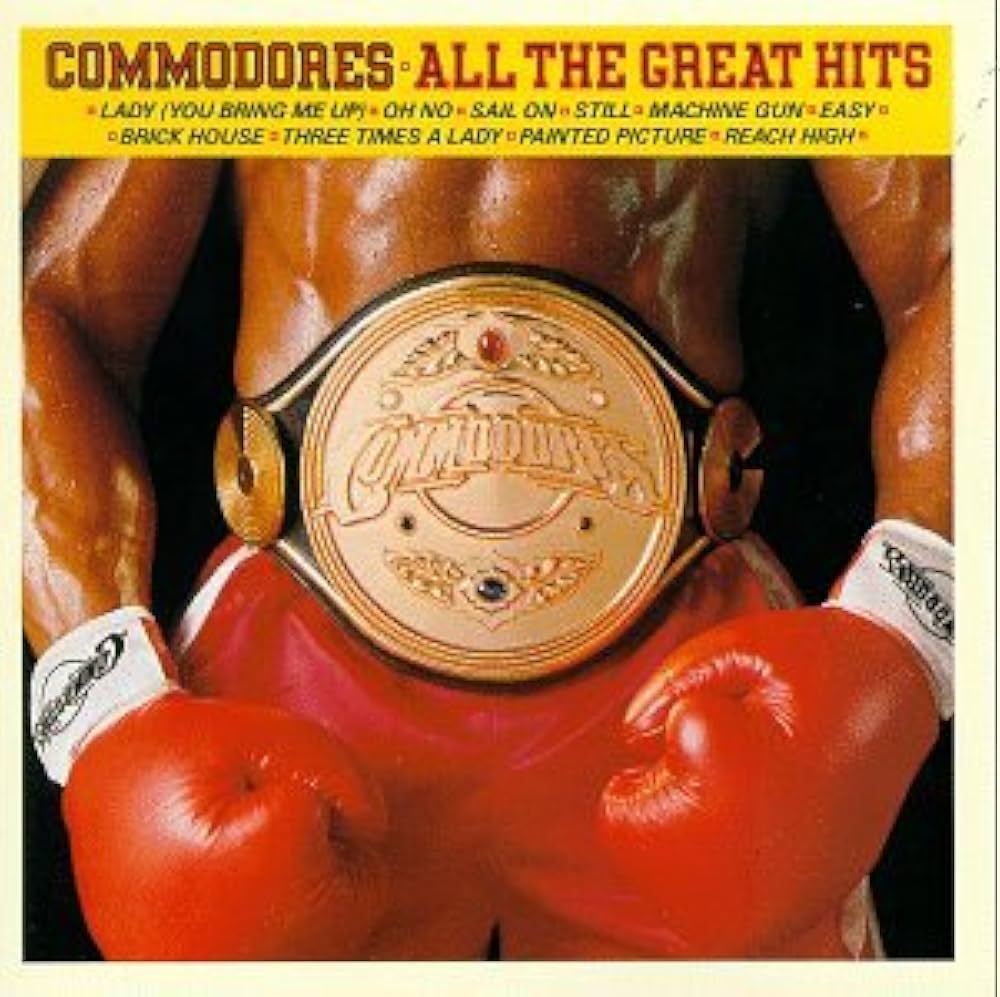  The Commodores – All the Great Hits (CD Importado) | Buen Estado.  tienda de discos en méxico formato muerto