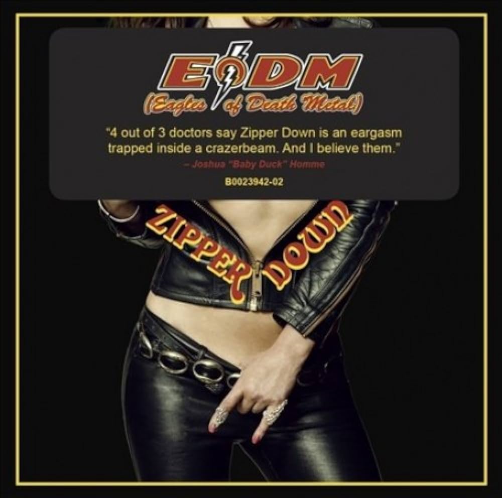 Eagles of Death Metal – Zipper Down CD nuevo · IMPORTADO 🇺🇸.