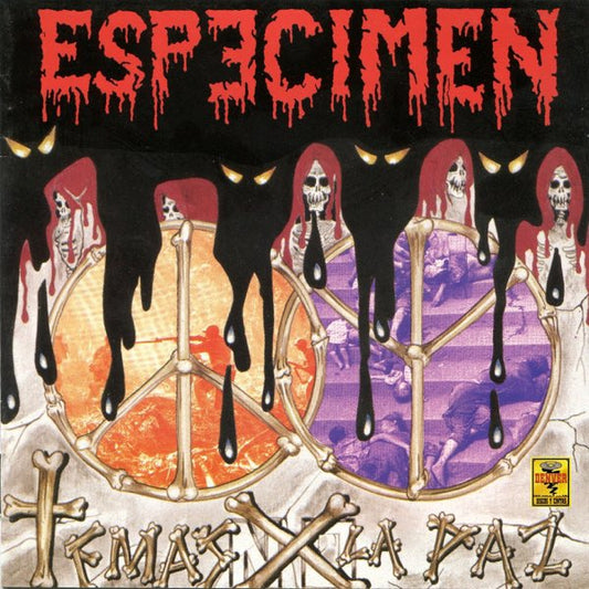 Especimen ‎– Temas X La Paz. CD 1ra edición. tienda de discos en méxico formato muerto