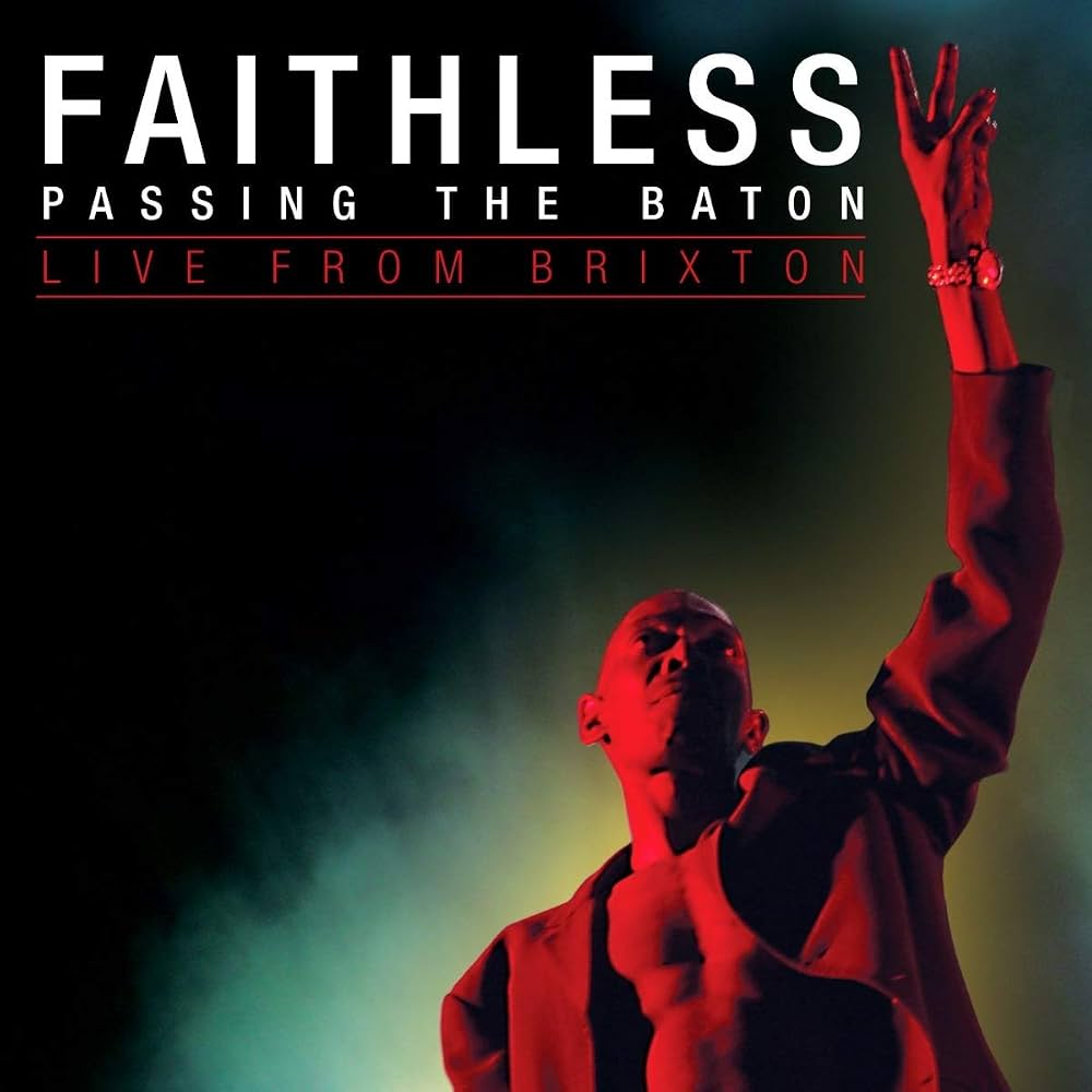 Faithless – Passing The Baton - Live From Brixton. Cd y DVD en buen estado.