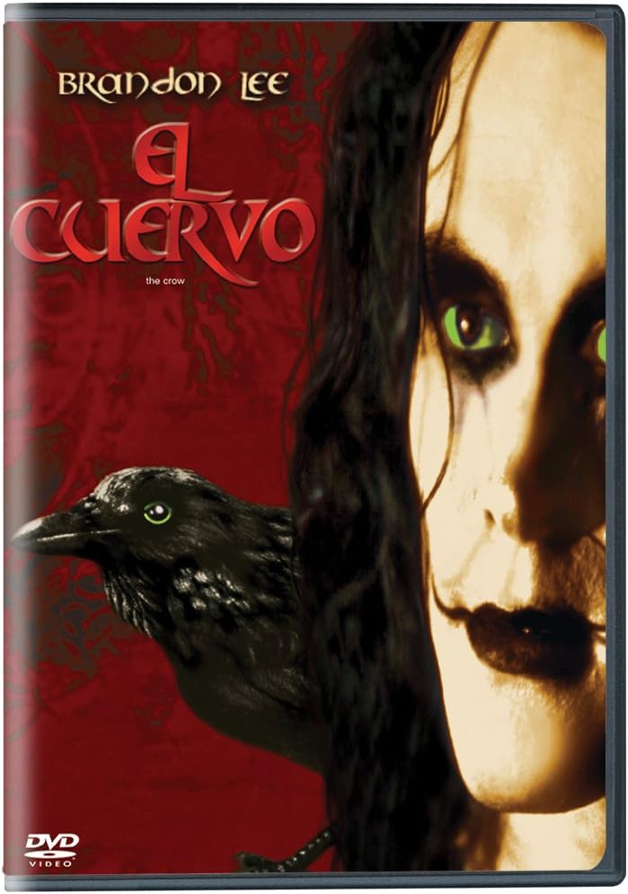 El Cuervo (The Crow, 1994). DVD en buen estado. tienda de dvd formato muerto