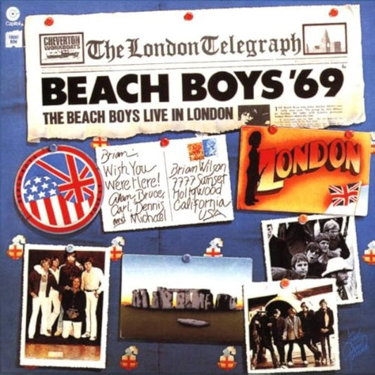 The Beach Boys – 69 Live in London (CD importado, excelente estado). tienda de discos en méxico formato muerto