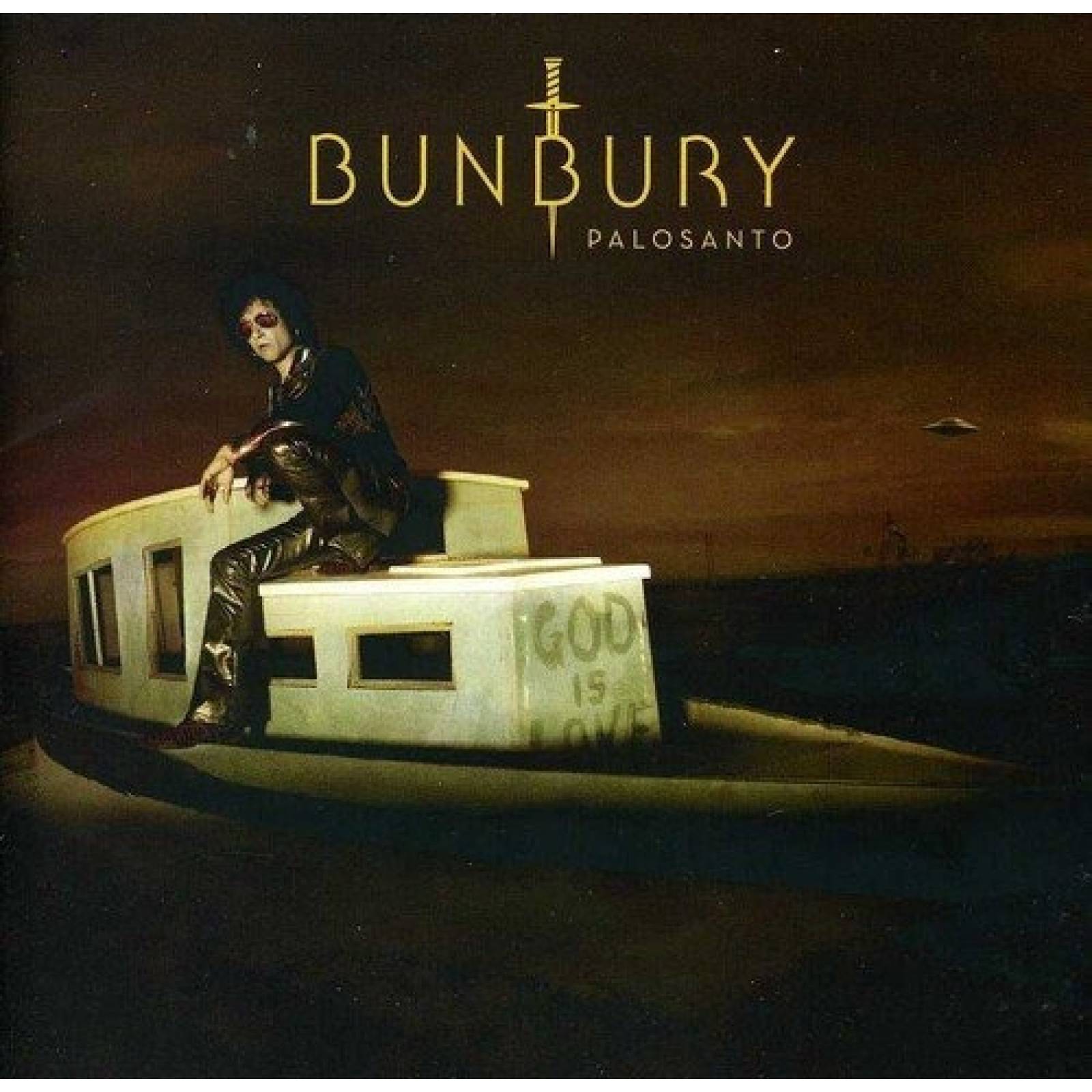 Bunbury – Palosanto. Cd en buen estado. tienda de discos en méxico formato muerto