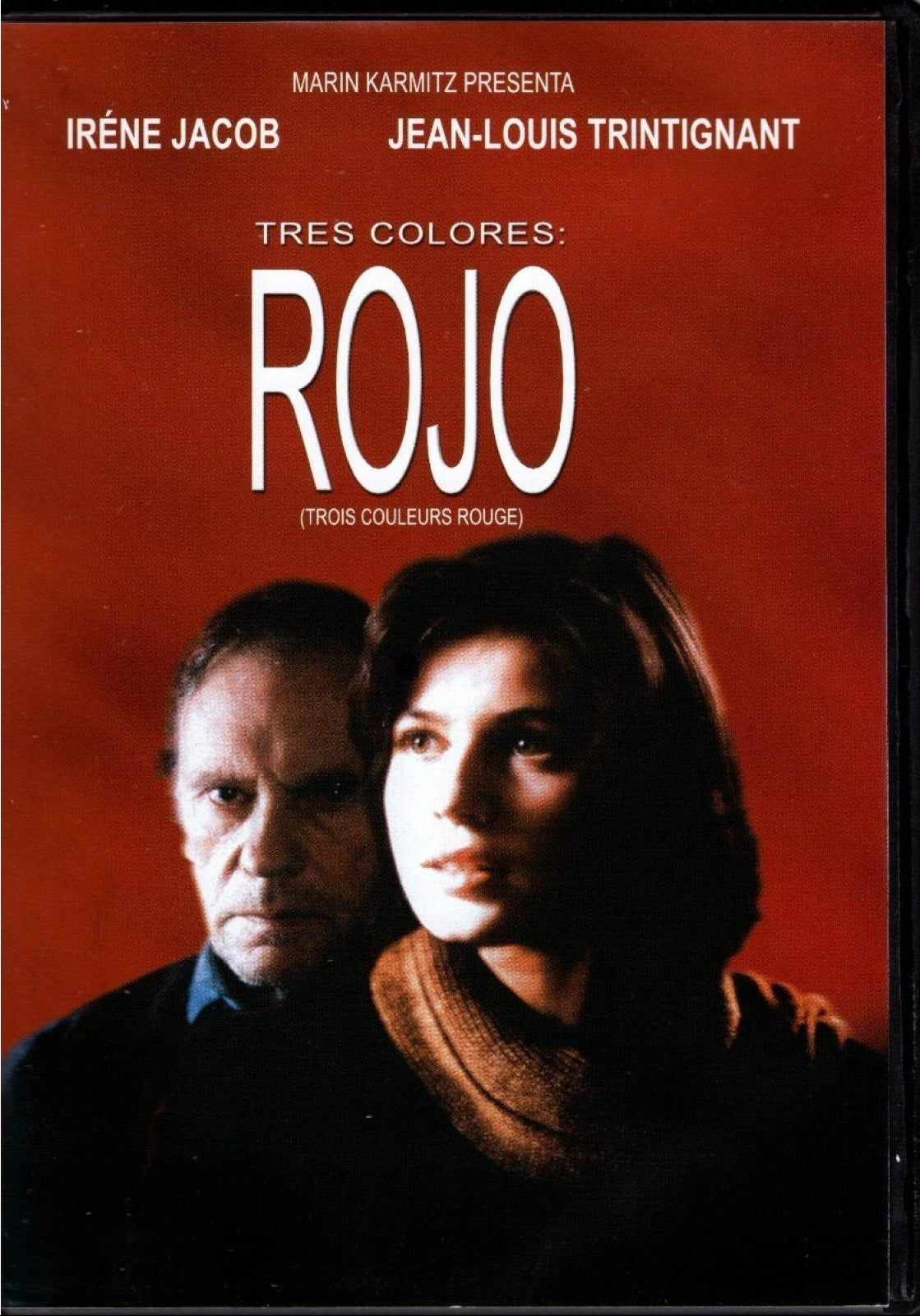 Tres Colores: Rojo. Krzysztof Kieslowski. Dvd. tienda de disos en méxico formato muerto