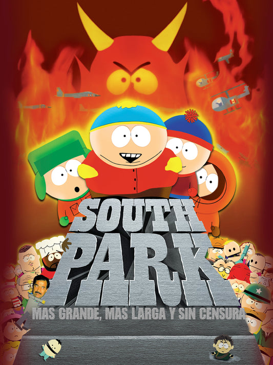 🎬 South Park: Más Grande, Más Larga y Sin Censura – DVD Nacional en excelente estado. formato muerto