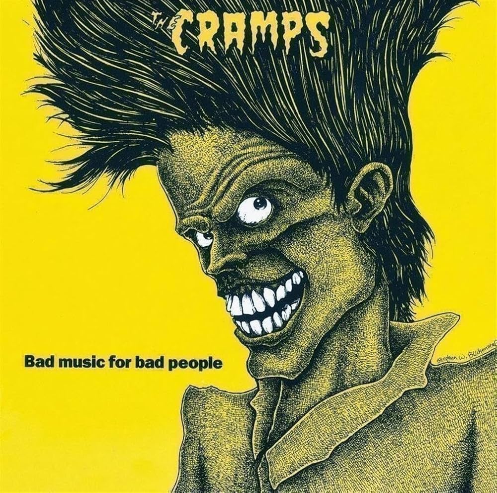 THE CRAMPS – BAD MUSIC FOR BAD PEOPLE. Cd importado. formato muerto