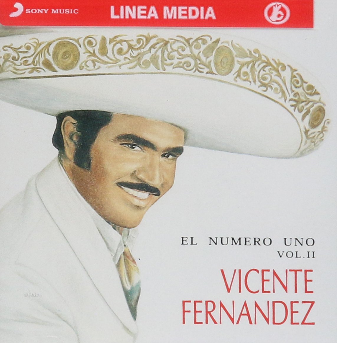 Vicente Fernández – El Número Uno. Cd. tienda de discos en méxico formato muerto