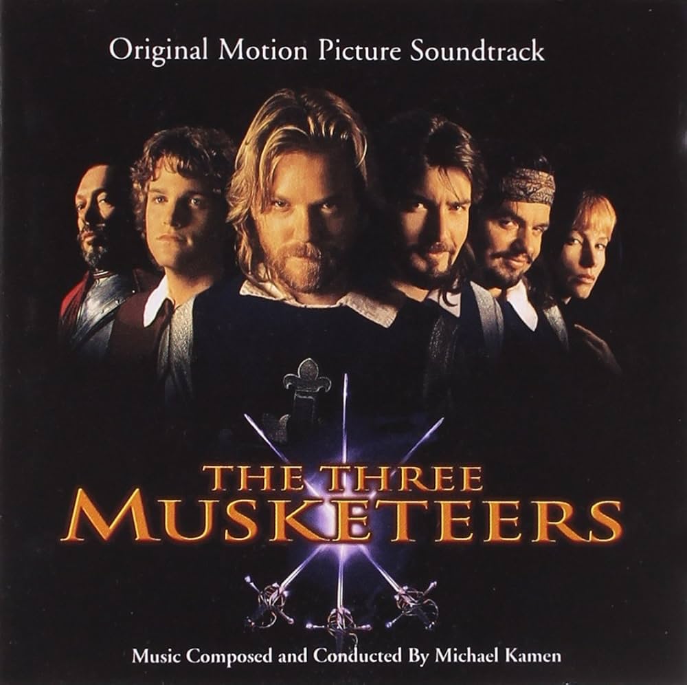 Michael Kamen – The Three Musketeers (CD Soundtrack en buen estado). tienda de discos en méxico formato muerto