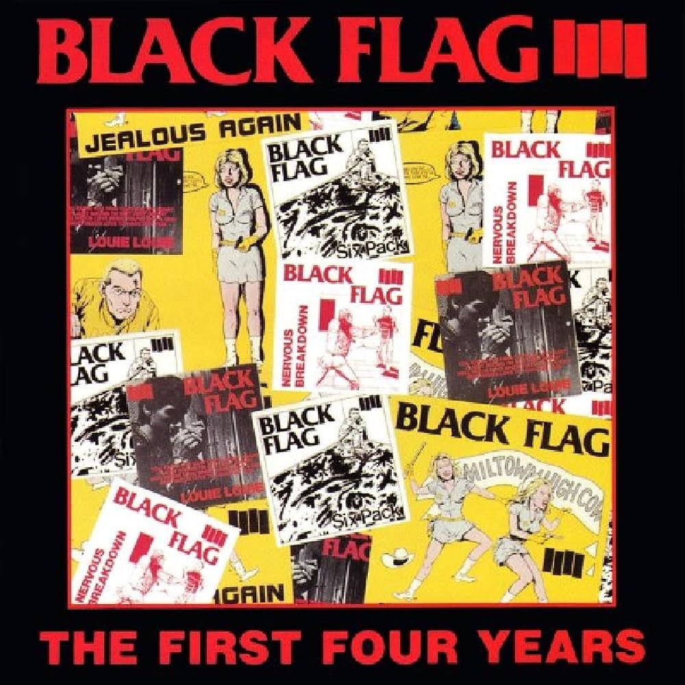Black Flag – The First Four Years (CD en buen estado).