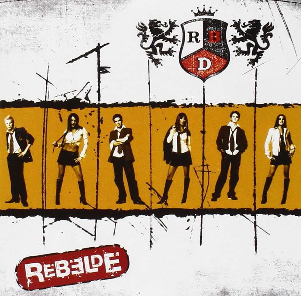 RBD – Rebelde. CD en buen estado. tienda de discos en méxico formato muerto