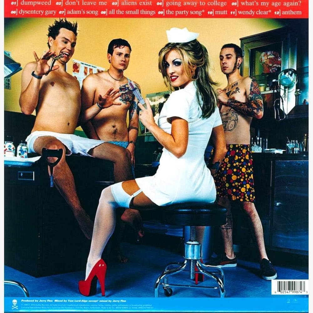 Enema Of The State[LP] blink-182. Vinilo nuevo. tienda de discos en méxico formato muerto