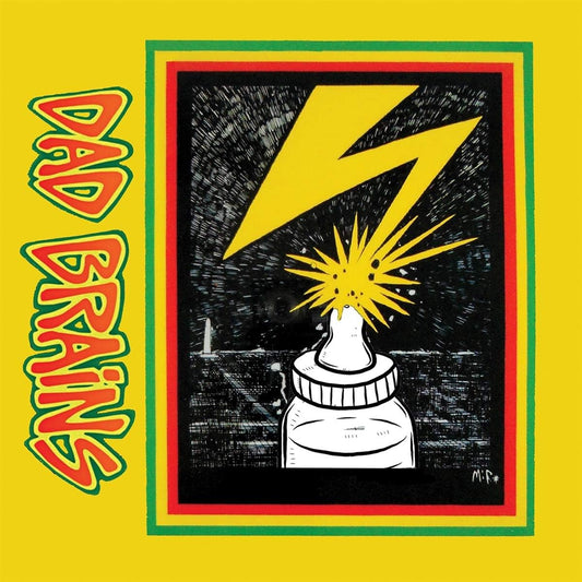 Dad Brains - S/T Green Vinyl 7". Vinilo nuevo. tienda de discos en méxico formato muerto