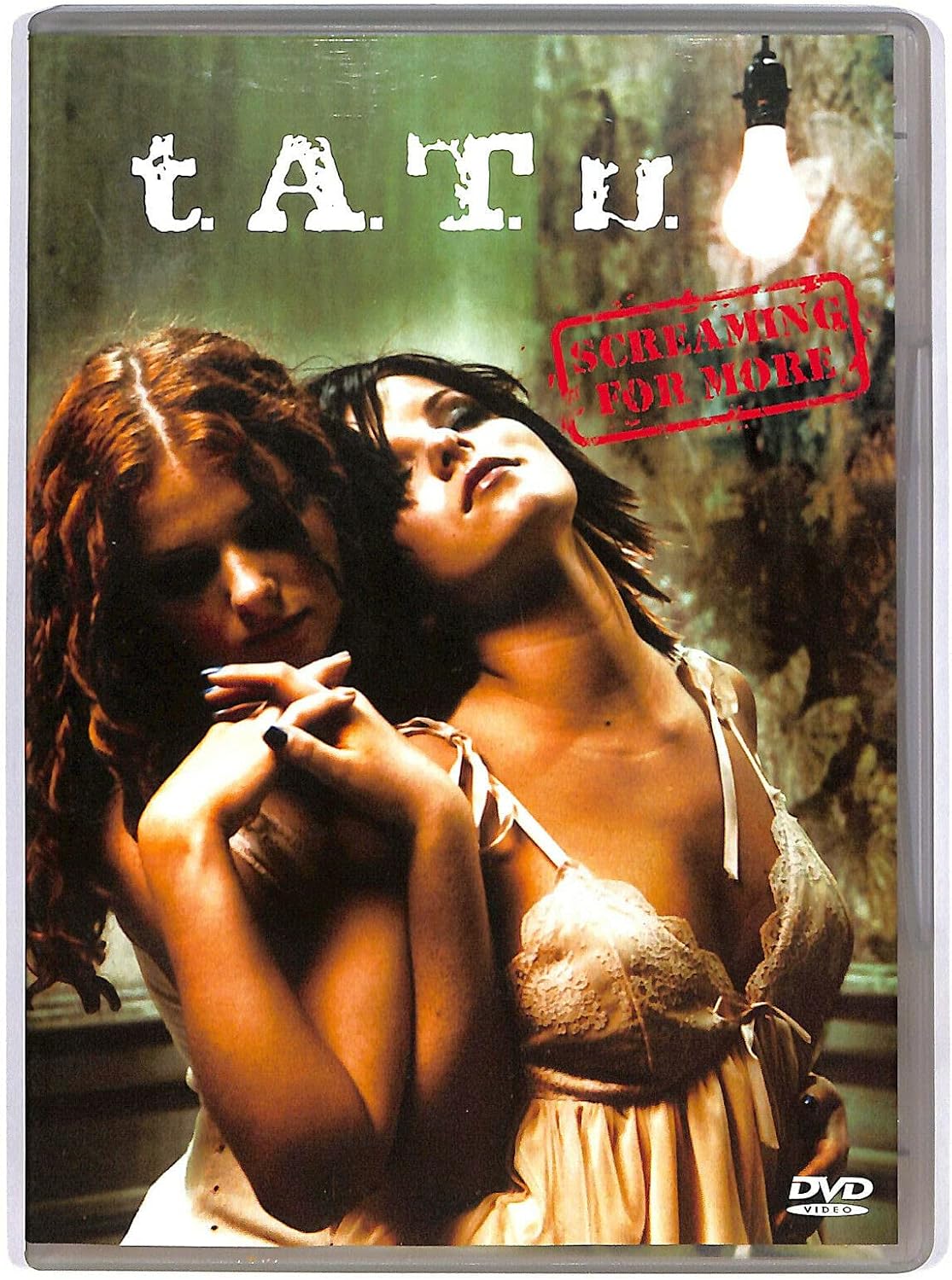 t.A.T.u. – Screaming For More. DVD con póster. Raro. tienda de discos en méxico formato muerto