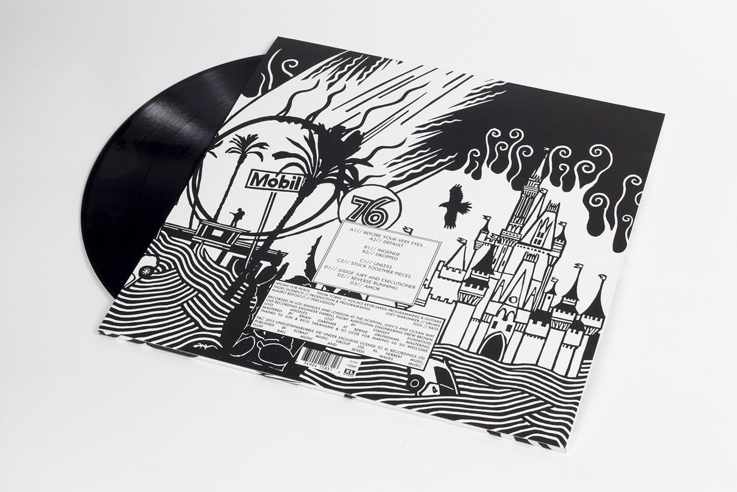 Amok. Atoms For Peace. Vinilo nuevo.  tienda de discos en méxico formato muerto