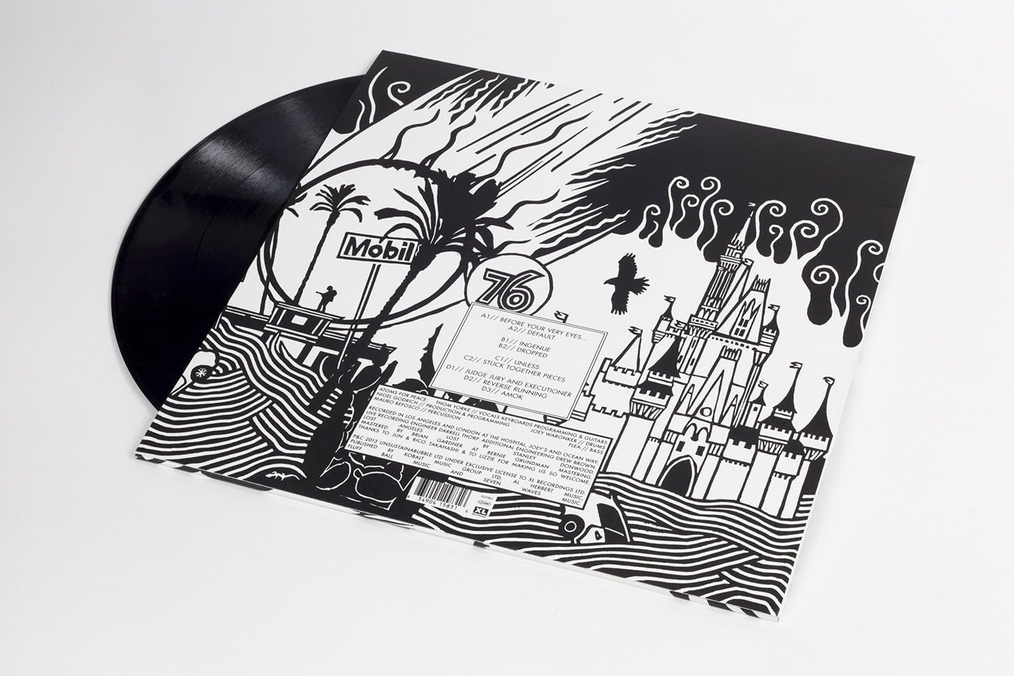 Amok. Atoms For Peace. Vinilo nuevo.  tienda de discos en méxico formato muerto