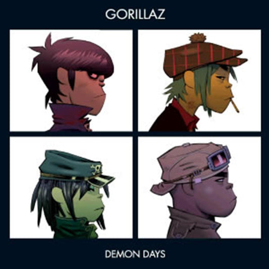 Demon Days. Gorillaz. Vinilo doble nuevo. tienda de discos en méxico formato muerto