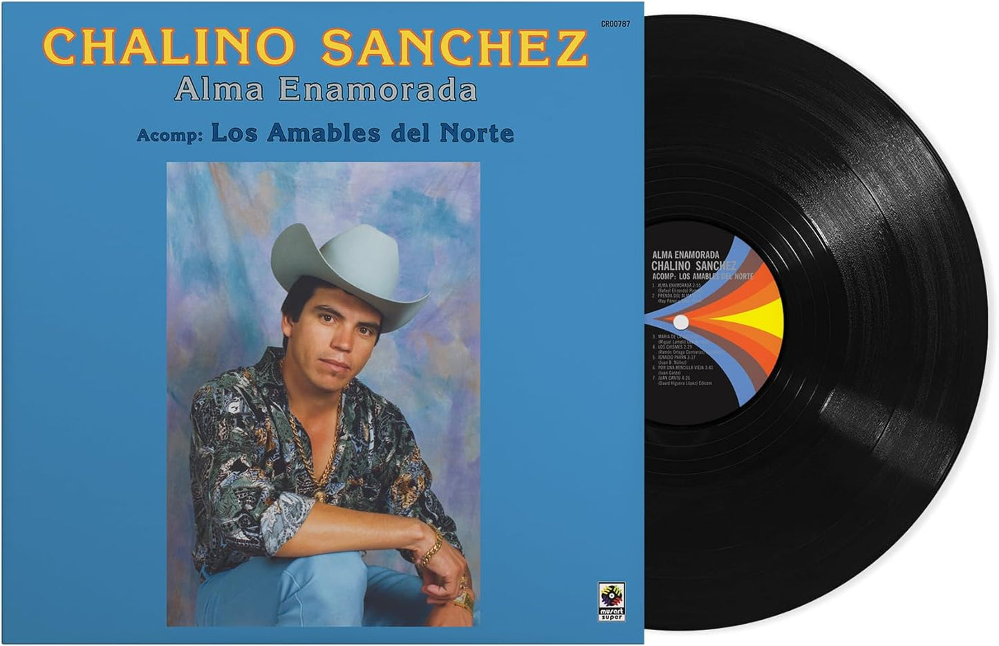 Alma Enamorada. Chalino Sánchez. Vinilo nuevo.  tienda de discos en méxico formato muerto