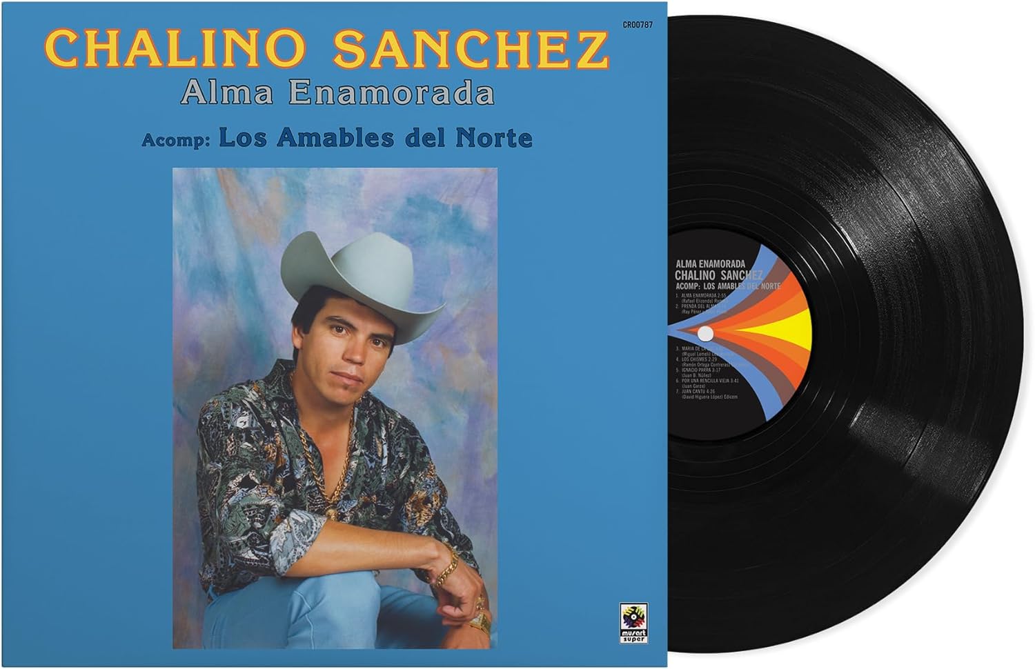 Alma Enamorada. Chalino Sánchez. Vinilo nuevo.  tienda de discos en méxico formato muerto