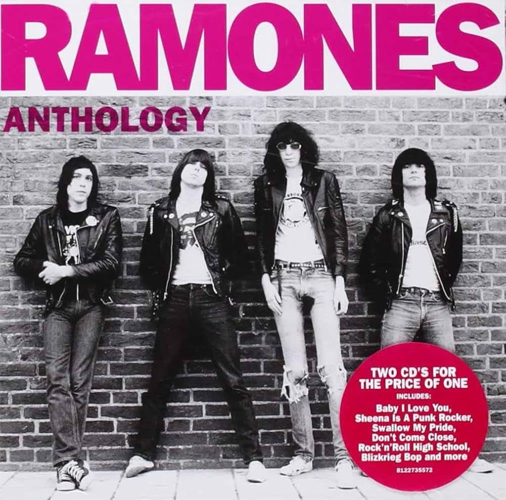 Ramones – Anthology (CD doble + libro, buen estado).