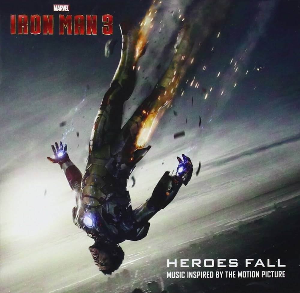 Varios – Iron Man 3 Heroes Fall (Music Inspired By The Motion Picture). Cd nuevo.