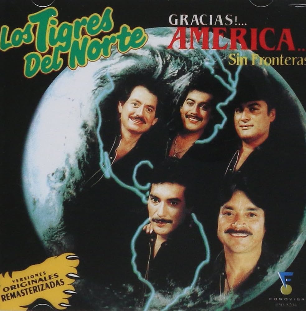 Los Tigres Del Norte – Gracias!... América... Sin Fronteras. CD. tienda de dscos en méxico formato muerto