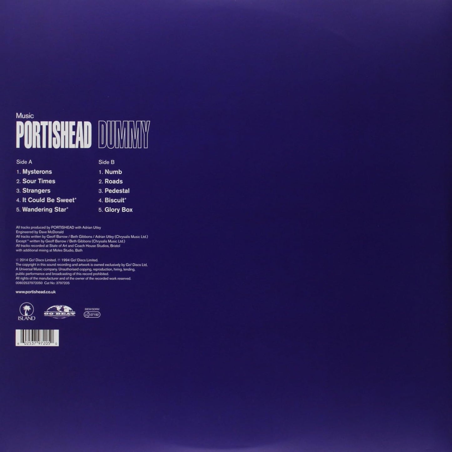 Dummy (Vinilo nuevo). Portishead. tienda de discos en méxico formato muerto